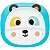 Kit Refeição Zoo Panda Completo Com Babador e Kit Talher Buba - Imagem 3