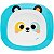 Kit Refeição Zoo Panda Completo Com Babador e Kit Talher Buba - Imagem 4