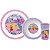 Kit Refeição Aventura Princesa Completo Com Garrafa e Talher - Imagem 2
