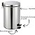 Lixeira Com Pedal Inox 5L Redonda CK650 - Imagem 4