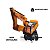 Mini Veículo Escavadeira Giant Escavator - Roma Cor Laranja - Imagem 5