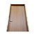 Kit Porta Completa Lisa Imbuia 92cm + Fechadura Externa Modena  + Batente Ecológico Tingido Imbuia - Imagem 4