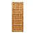 Folha de Porta Maciça Torneada 15 Alm Eco 82cm - Apenas a Folha - Imagem 1