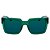 Óculos de Sol Calvin Klein Jeans CKJ23622S 300 - Verde Crystal 53 - Imagem 2