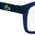 Armação de Óculos Lacoste L2876 410 - Azul Crystal Fosco 53 - Imagem 4