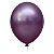 Balão Látex Alumínio Lilás 5'' (cromado) Happy Day - Imagem 1