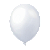 Balão Liso Branco 9'' - Imagem 1