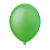 Balão Liso Verde Citrus 9'' - Imagem 1