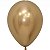 Balão Látex Reflex Dourado Sempertex 12" - Imagem 1