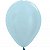 Balão Látex Satin Azul Claro Sempertex 12" - Imagem 1