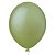 Balão latex Liso Verde Eucalípto 5'' Happy Day - Imagem 1