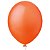 Balão Látex Liso Laranja 12'' Happy Day - Imagem 1