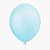 Balão Latex Perolizado Azul Claro 16'' Happy Day - Imagem 1