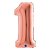 Balão GRABO 40" Número 1 Rose Gold - Imagem 1