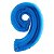 Balão GRABO 40" Número 9 Blue - Imagem 1