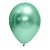 Balão FestBall 9" Cromado Verde - Imagem 1