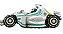 Balão Carro Formula1 Prata - Imagem 1