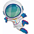 Balão Shape Astronauta - Imagem 1
