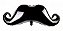 Balão Bigode Pequeno - Imagem 1