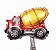 Balão Caminhão Betoneira - Imagem 1