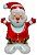 Balão Papai Noel. - Imagem 1