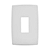PLACA 1 POSTO VERTICAL P/ CAIXA 4X2 618501 - Imagem 1