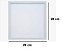 Plafon Luminaria Embutir Slim Painel 29x29 Led 24w 6500k - Imagem 5
