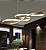 PENDENTE LED SONETO 60W 1000MM X 400MM 3000K - Imagem 1