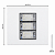 LUMINARIA DE POSTO GASOLINA 150W 15000LM BIV IP65 5700K - Imagem 2