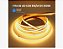FITA LED 8W 3000K COB 5MTS IP20 12V 3800LM OPUS - Imagem 1