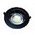 Luminaria Downlight Led Cob Antiofuscante 22w 3000k Preta Branco Quente - Imagem 1