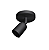 SPOT SOBREPOR P/ LAMP MR16 PT C/CANOPLA - Imagem 1