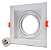 SPOT EMBUTIDO QD RECUADO AR70 BR C/ SOQUETE - Imagem 1