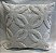 Capa de Almofada Relevo - Flor Branca - Imagem 1