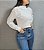 Cropped Tricot Bolinha - Imagem 1