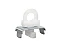 TERMINAL MAXI PRESSÃO METAL - BRANCO - 500 UNIDADES - Imagem 2