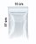 Saco Stand Up Pouch Transparente 10x17 - Imagem 1