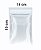 Saco Stand Up Pouch Transparente 14x19 - Imagem 1