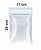 Saco Stand Up Pouch Transparente 17x25 - Imagem 1