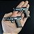 Chaveiro em metal tipo Beretta slide móvel - Imagem 1