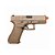 Pistola Glock 19X coyote GBB BlowBack Metal-E&C - Imagem 3