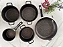 Conjunto de Panelas Antiaderentes 5 Peças Black - Imagem 3