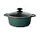 Caçarola Antiaderente 22cm Verde Amazônia c/ Tampa de Vidro - Imagem 6