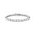 Pulseira Cravejada Zirconias Redondas - Imagem 1