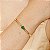 Bracelete Liso Cristal Esmeralda - Imagem 2
