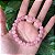 Pulseira Pedra Quartzo Rosa 8mm - Amor Incondicional, cura interior e paz - Imagem 1