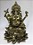 Estatueta Ganesha na Flor de Lótus - Imagem 1