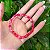 Pulseira Pedra Ágata Rosa 6mm - Harmoniza Corpo e Mente - Imagem 1