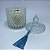 Vela Aromática Flower Candle - Blue Ocean - Imagem 6