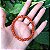Pulseira Pedra Ágata de Fogo 6mm - Força, vitalidade e Autoconfiança - Imagem 1